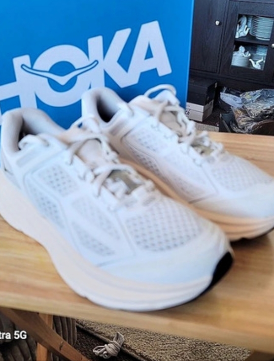 Hoka Shoes - HOKA Clifton 9 Athletic Shoes White US 5.5